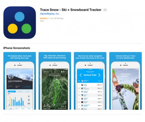 Trace Snow App