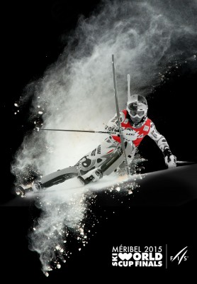 Ski world cup finals meribel 2015 poster