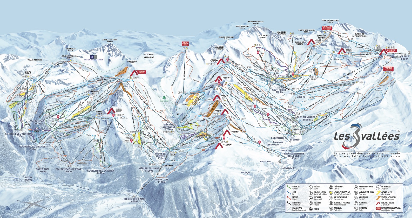 2020 3 Valleys Piste Map (1)
