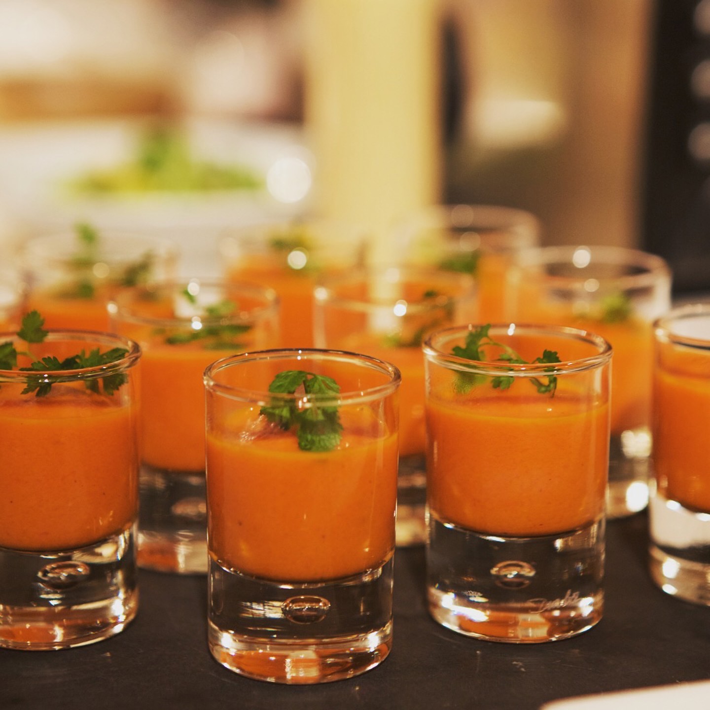 Canape shots